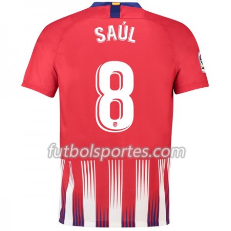Camisetas Atlético Madrid Saul 8 Primera Equipacion 2018/2019